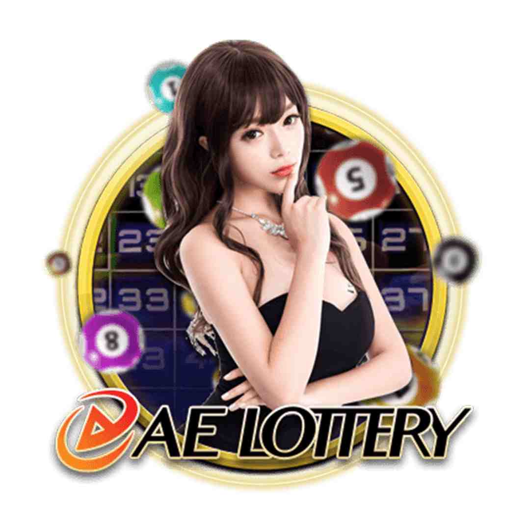 logo ae lottery quen thuộc trong cộng đồng